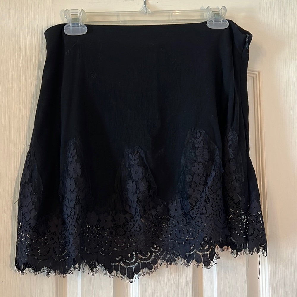Eyelet Lace Skirt